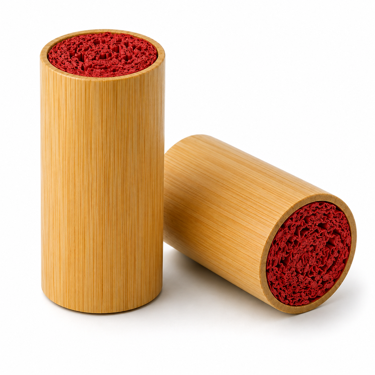 Bamboo: Cylindrical + COLOR Corn Husk