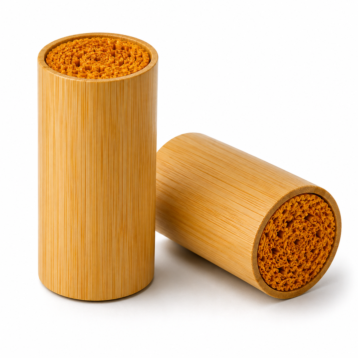 Bamboo: Cylindrical + COLOR Corn Husk