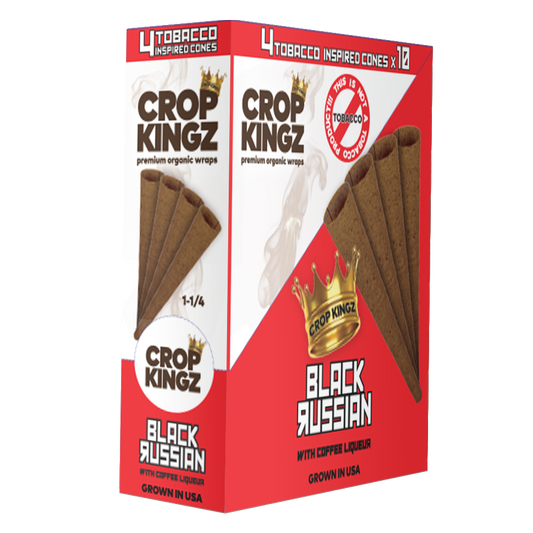Hemp Cones - 4pack - Black Russian