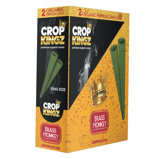 Hemp Cones - 2pack - Brass Monkey