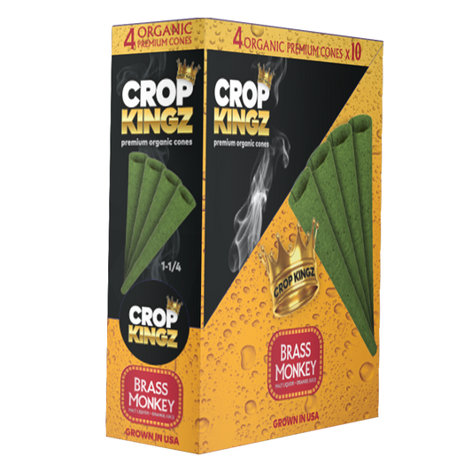 Hemp Cones - 4pack - Brass Monkey