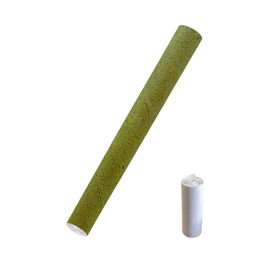 11x109mm Hemp Tubes - Paper Tip - Green (85ct)
