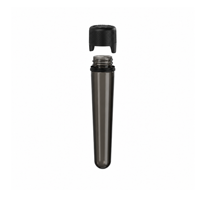 Chubby Gorilla Aviator Tube (CR/TE) - 100mm - TRANSLUCENT BLACK TUBE w/ BLACK CLOSURE - 500ct