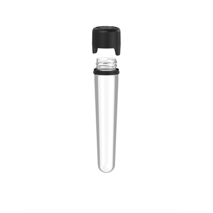 Chubby Gorilla Aviator Tube (CR/TE) - 100mm - CLEAR TUBE w/ BLACK CLOSURE - 500ct