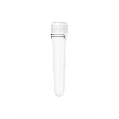 Chubby Gorilla Aviator Tube (CR/TE) - 100mm - WHITE TUBE w/ WHITE CLOSURE - 500ct