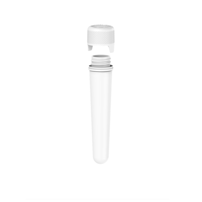 Chubby Gorilla Aviator Tube (CR/TE) - 100mm - WHITE TUBE w/ WHITE CLOSURE - 500ct