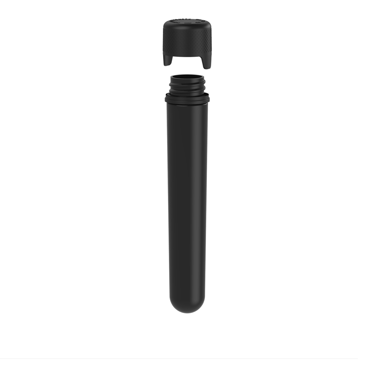 Chubby Gorilla Aviator Tube (CR/TE) - 120mm - BLACK TUBE w/ BLACK CLOSURE - 500ct