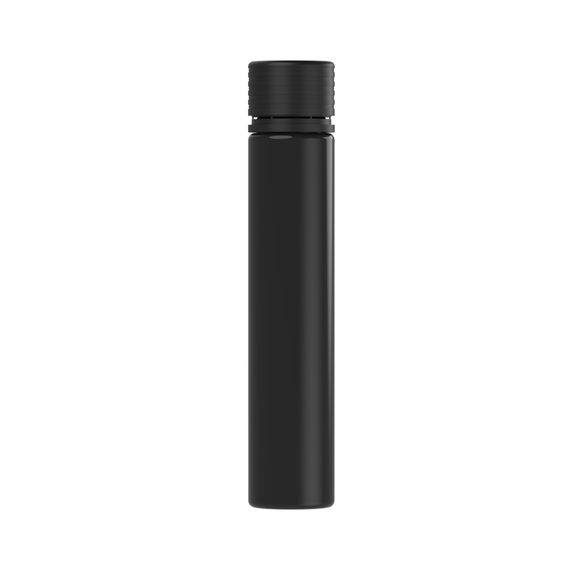 Chubby Gorilla Spiral Tube (CR/TE) - 115mm - BLACK TUBE w/ BLACK CLOSURE - 200ct