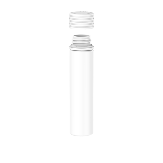Chubby Gorilla Spiral Tube (CR/TE) - 95mm - WHITE TUBE w/ WHITE CLOSURE - 300ct