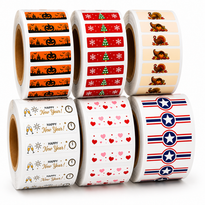 Stickers: Hoildays (1,000ct)
