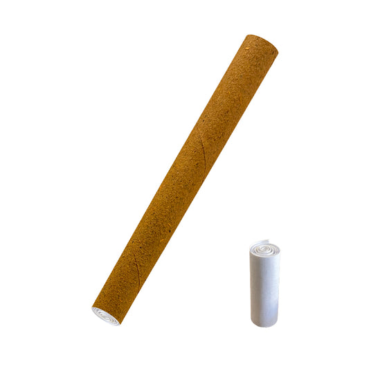 11x109mm Hemp Tubes - Paper Tip - Light Brown (85ct)