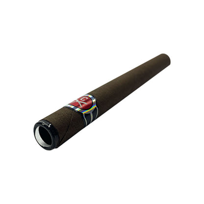11x109mm Hemp Tubes - Glass Tip - Dark Brown (10ct)