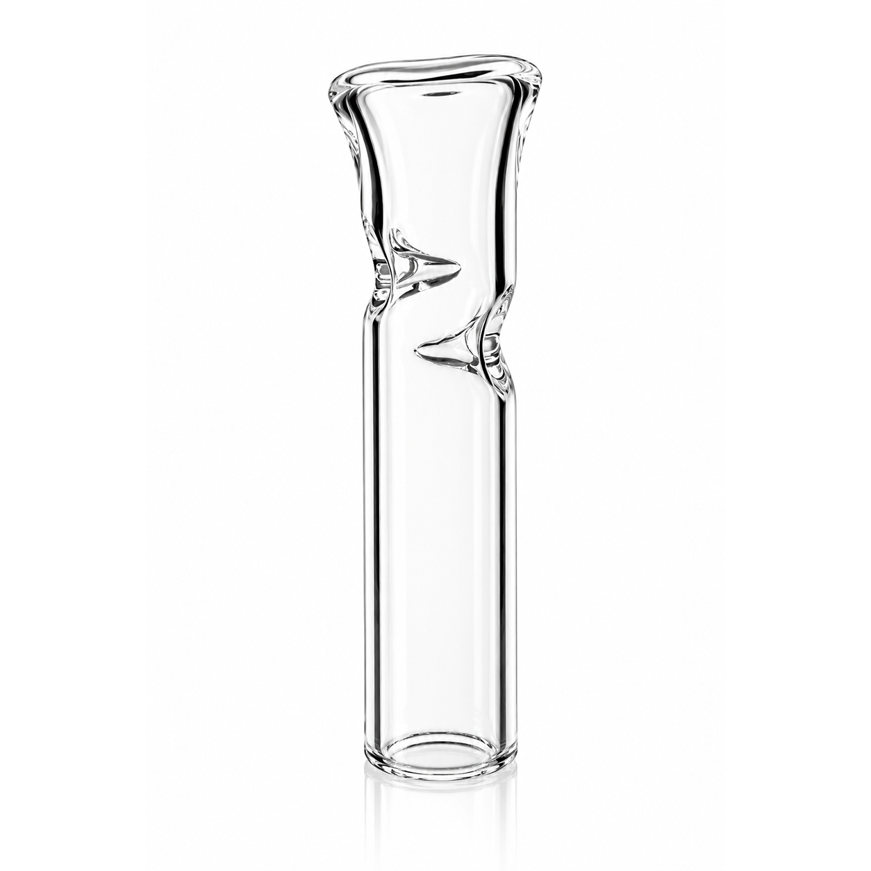 Glass Tip - Flatmouth (2 Pokes) - Clear