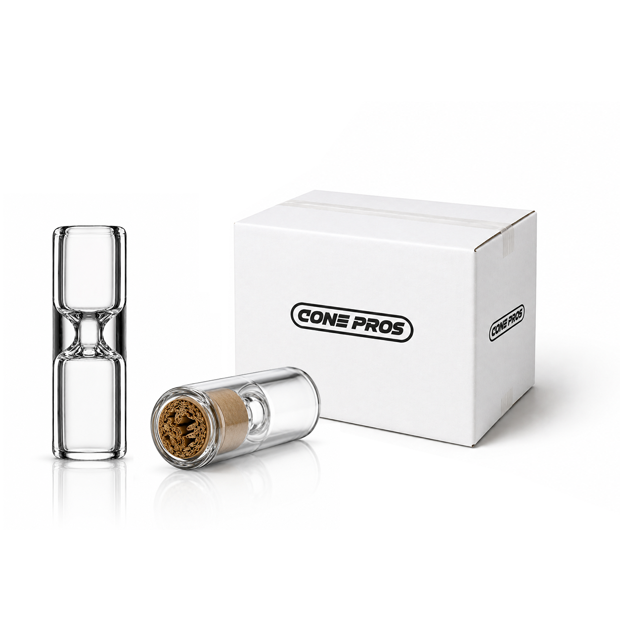 Glass Tip: Hourglass + Corn Husk (5,000ct)