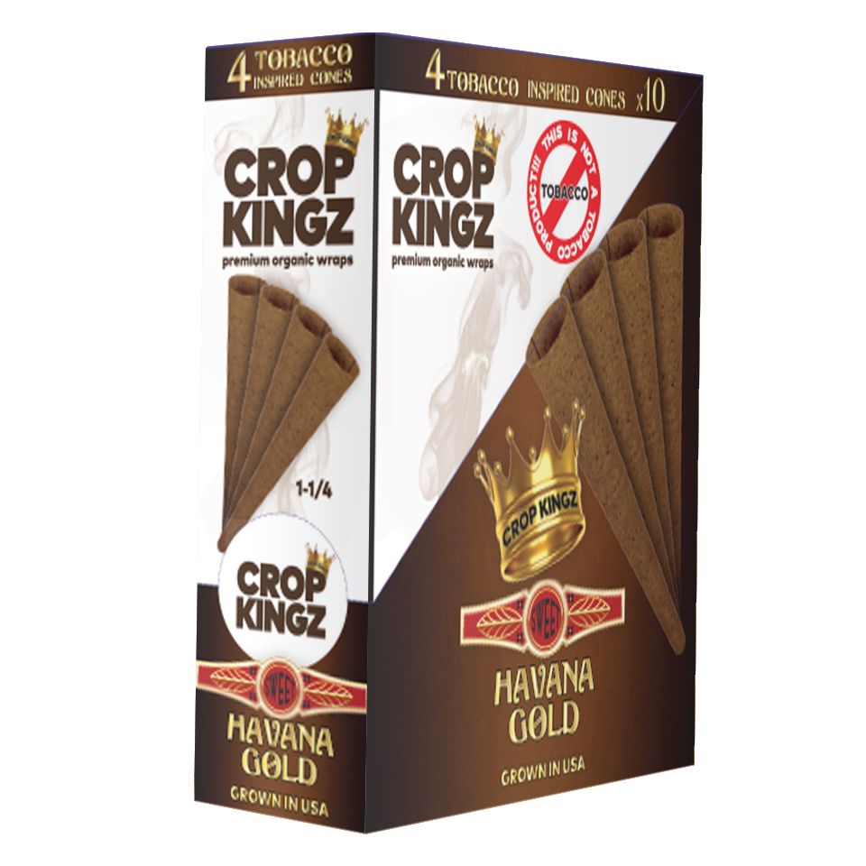 Hemp Cones - 4pack - Havana Gold