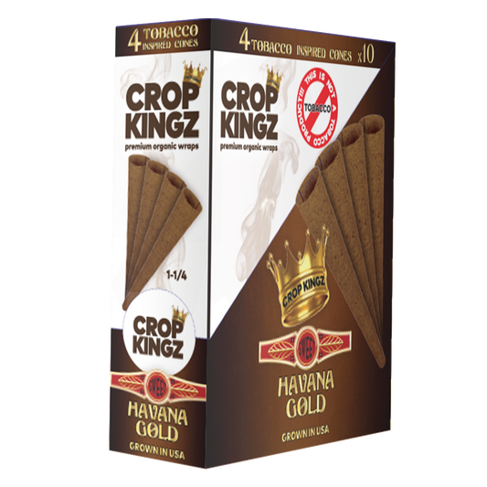 Hemp Cones - 4pack - Havana Gold