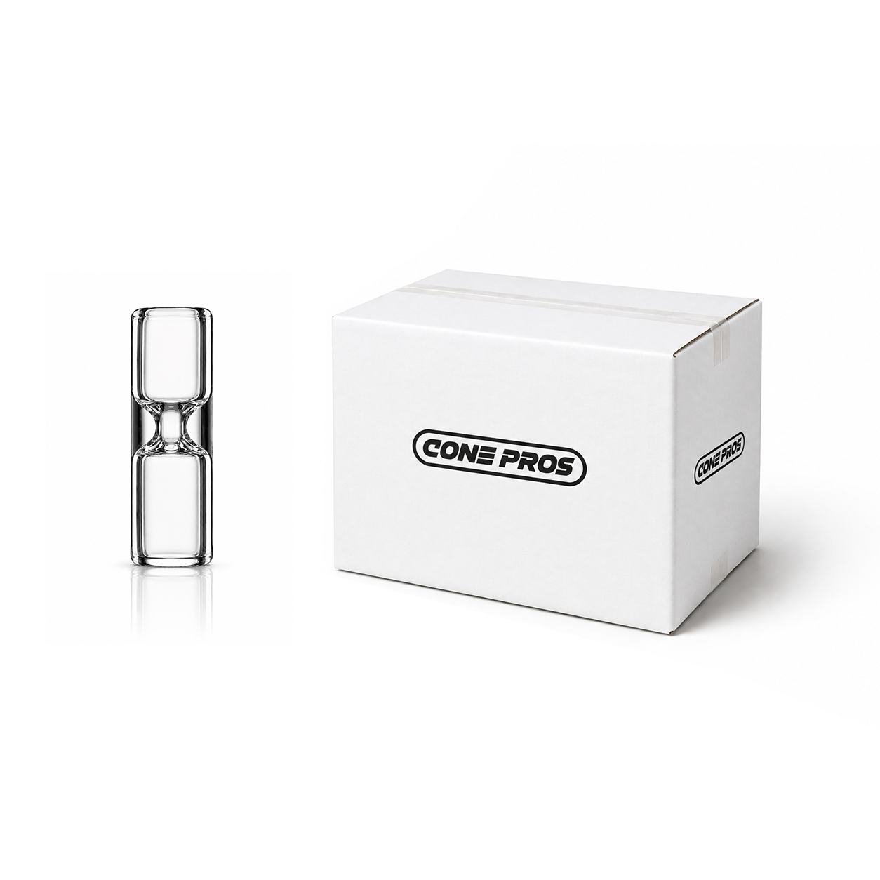 Glass Tip - Hourglass (5,000ct)