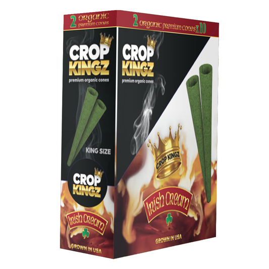 Hemp Cones - 2pack - Irish Cream