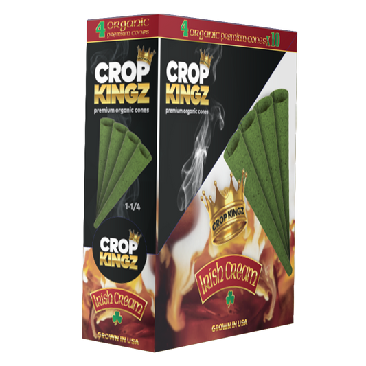 Hemp Cones - 4pack - Irish Cream