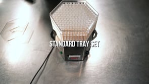 Clear Standard 2 Tray Set