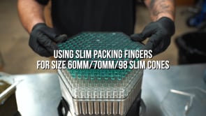 169 Slim Cone Packing Fingers - 98mm, 60mm, 70mm