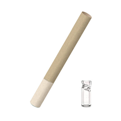 Tubes (Unbleached Brown): Glass Tip
