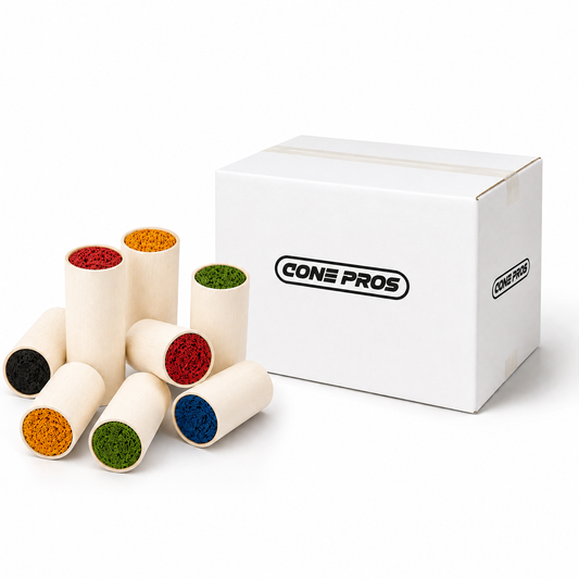 Wood Tip: Cylindrical + COLOR Corn Husk (5,000ct)