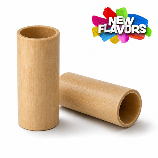 Wood Tip: Cylindrical (Flavored)