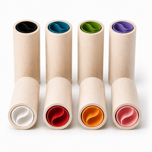 Wood Tip: Cylindrical + COLOR Paper (5,000ct)