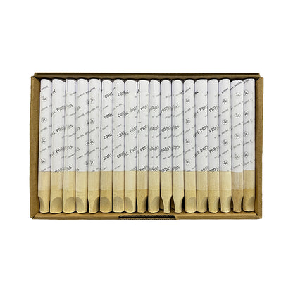 11x109mm Rolling Paper Tubes - Wood Tip - White (90ct)
